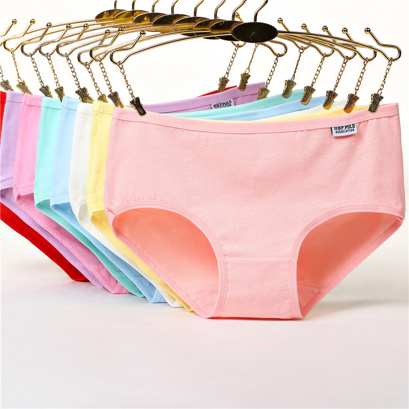 7pcs Panties For Women Girls Underwear Cotton Panties Cueca